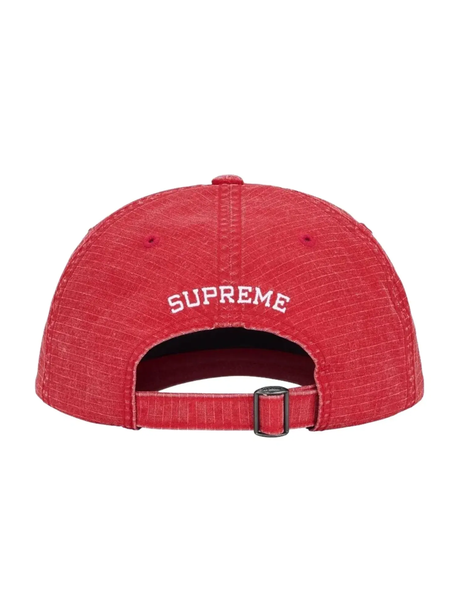 Кепка Supreme SS26 Arabic Logo Rips 6-Panel 'Red' SUP-SS26-1040-RED — изображение 2 из 2, красный