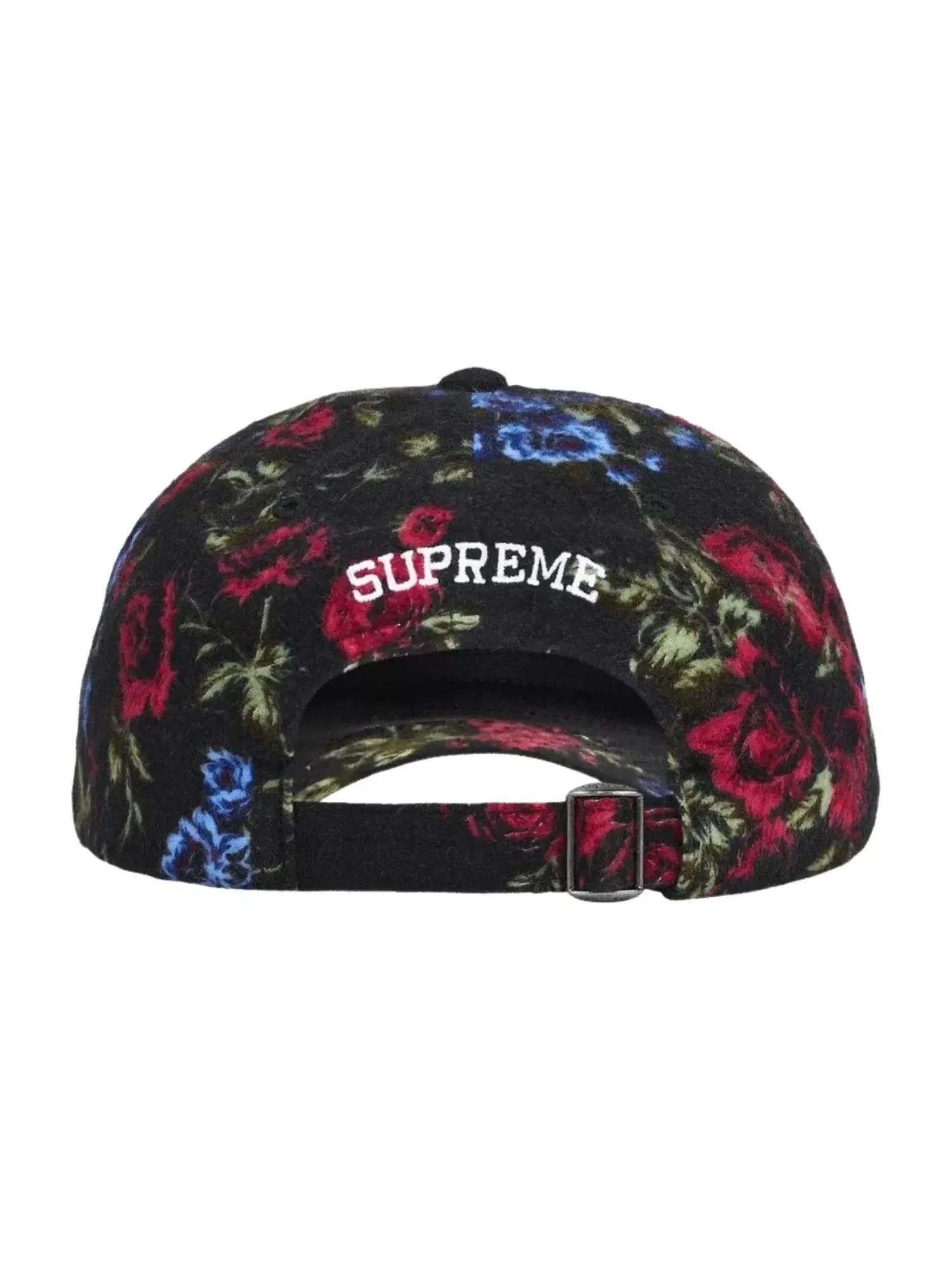 Кепка Supreme SS26 Floral Flannel 6-Panel Cap 'Black' SUP-SS26-1043-BLK — изображение 2 из 2, черный