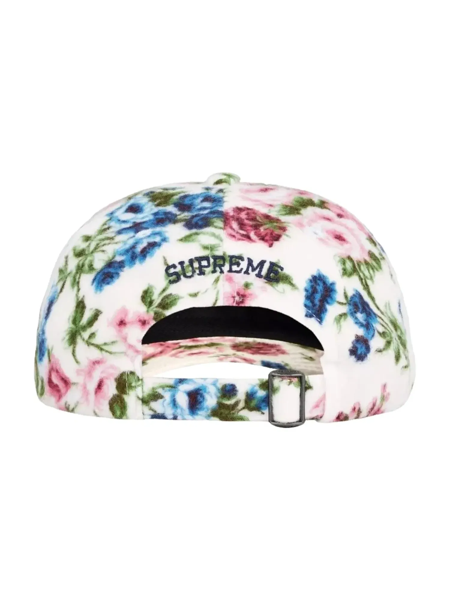 Кепка Supreme SS26 из фланели с цветочным принтом, шестипанельная, белая, SUP-SS26-1043-WHT — изображение 2 из 2, белый