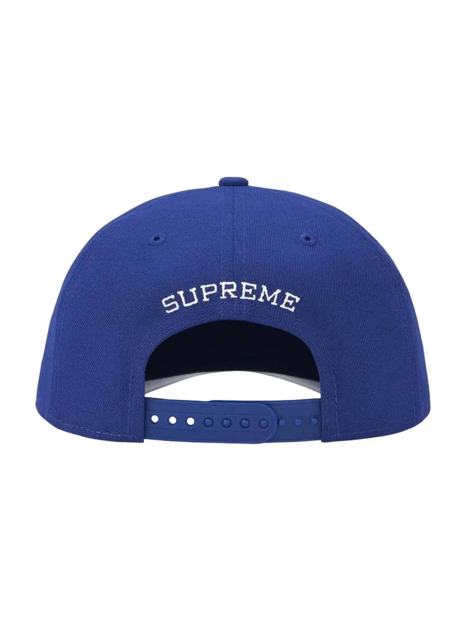 Мужская кепка с вышивкой Gothic Outline Supreme — изображение 2 из 2, синий