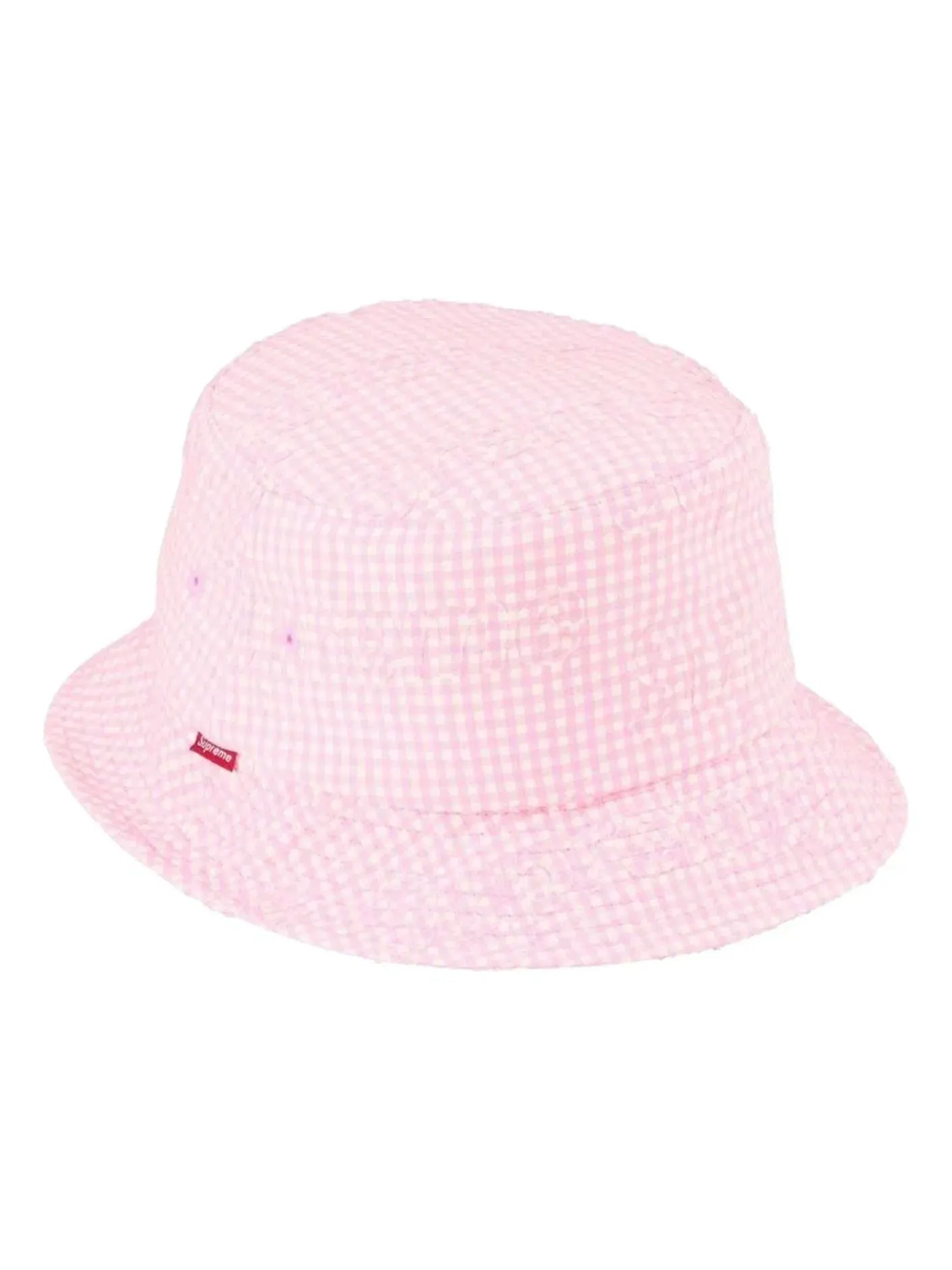 Мужская кепка с монограммой Gingham Crusher Supreme — изображение 1 из 2, розовый