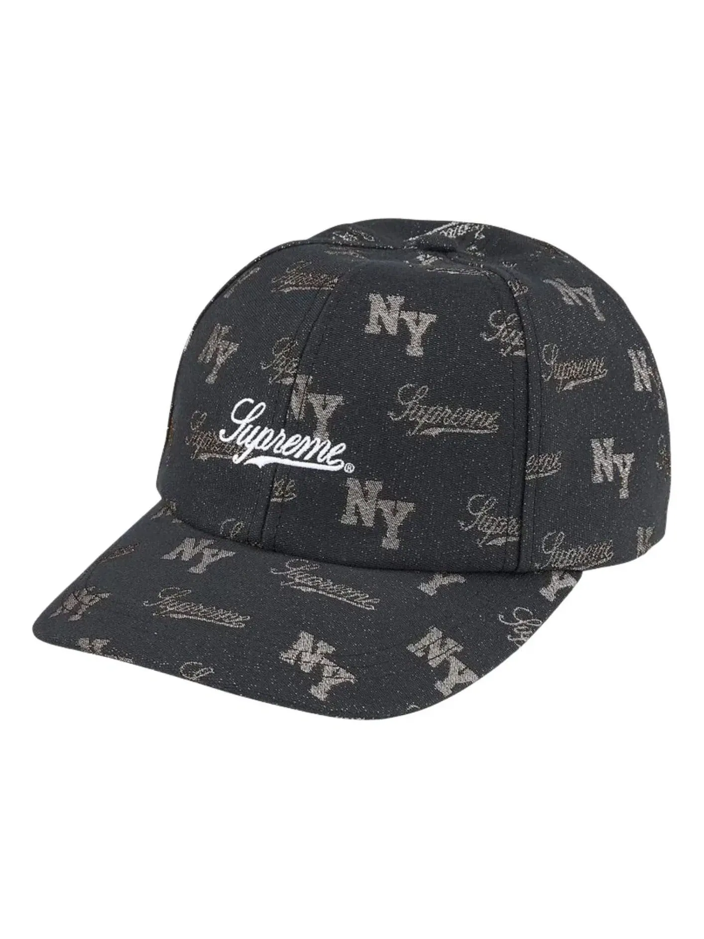 Мужская кепка с монограммой Supreme SS26 Monogram — изображение 1 из 2, черный