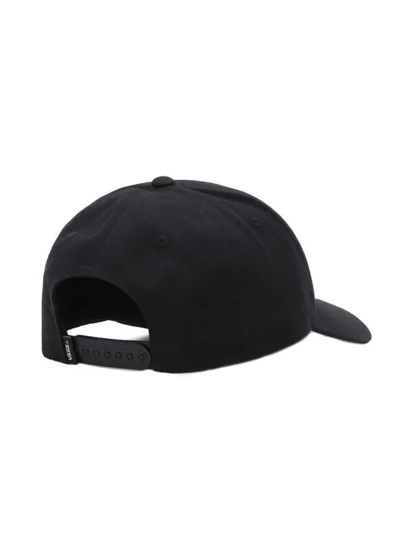 Бейсболка logo structured jockey cap 'black' Vans — изображение 4 из 4, черный/золотистый