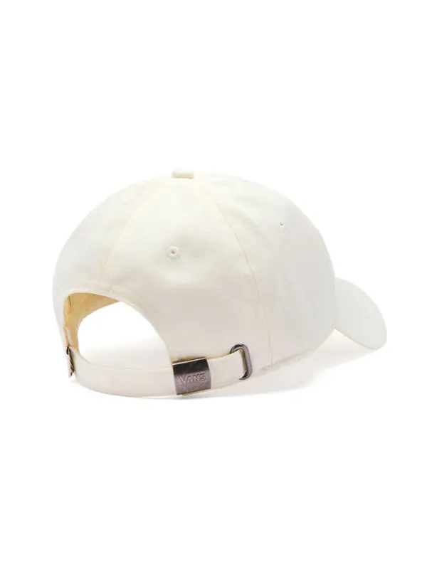 Бейсболка court side hat 'white black' Vans — изображение 2 из 2, белый/черный
