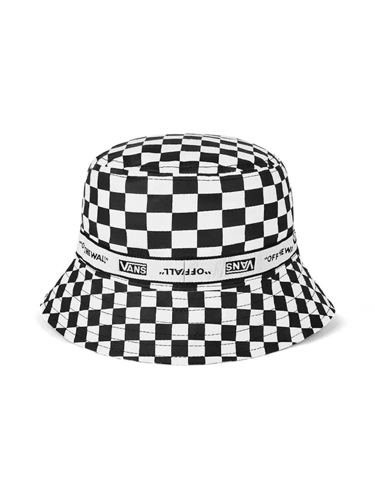 Бейсболка Vans Wave Rider Hat 'Black White Checkerboard' — изображение 2 из 4, черный