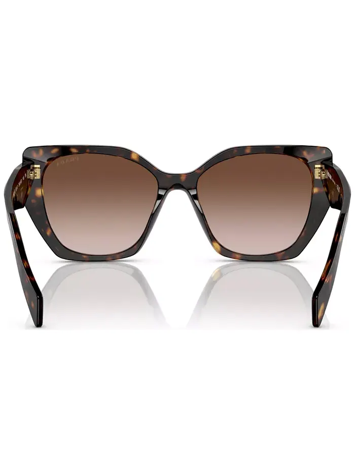 Солнцезащитные очки женские Symbole Round, PR 19ZS PRADA — изображение 2 из 6, коричневый