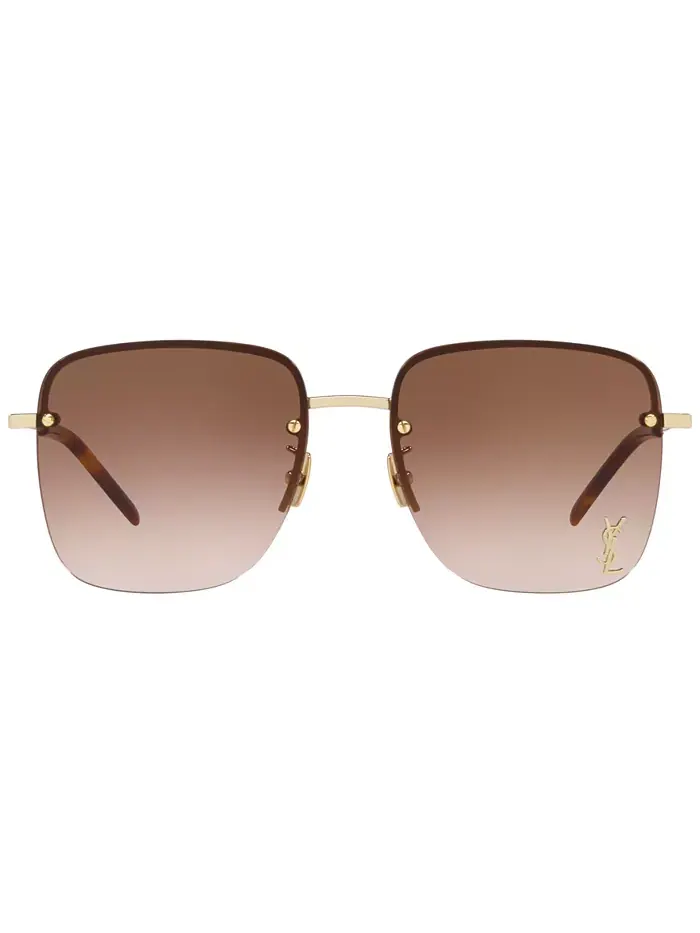 Женские солнцезащитные очки, SL 312M 58 Saint Laurent — изображение 2 из 4, золотистый