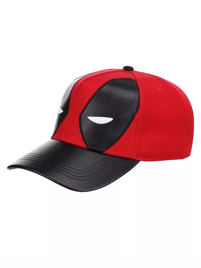 Мужская красная кепка Deadpool A-Frame Snapback Lids