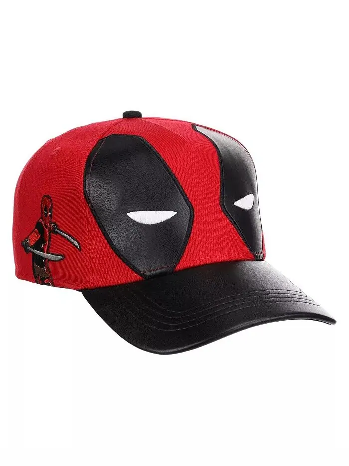 Мужская красная кепка Deadpool A-Frame Snapback Lids — изображение 3 из 4