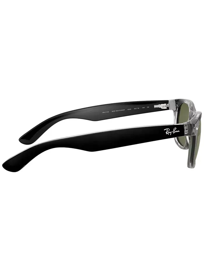 Унисекс солнцезащитные очки New Wayfarer, RB2132 Ray-Ban — изображение 4 из 6, черный