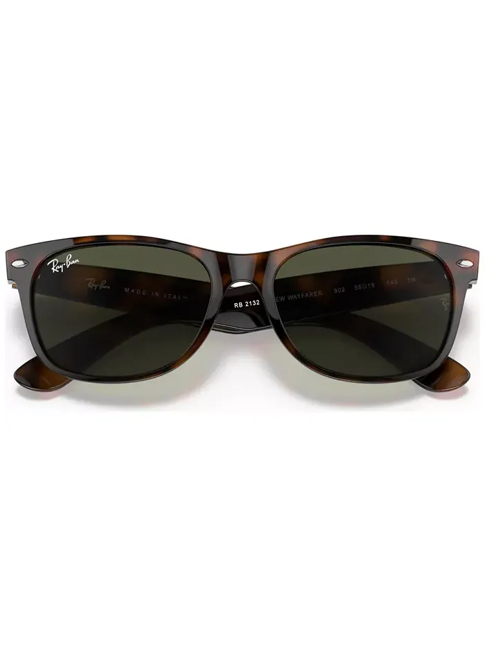 Унисекс солнцезащитные очки New Wayfarer, RB2132 Ray-Ban — изображение 5 из 5, коричневый