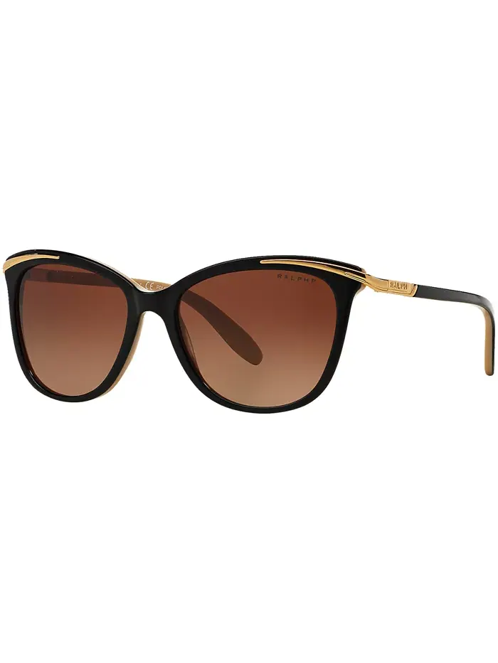 Поляризованные солнцезащитные очки Ralph Lauren, модель RA5203 Ralph by Ralph Lauren — коричневый