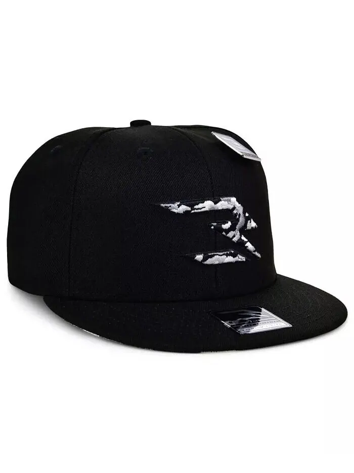 Мужская черная камуфляжная модная регулируемая шляпа Snapback Nike 3Brand By Russell Wilson — изображение 2 из 4, черный