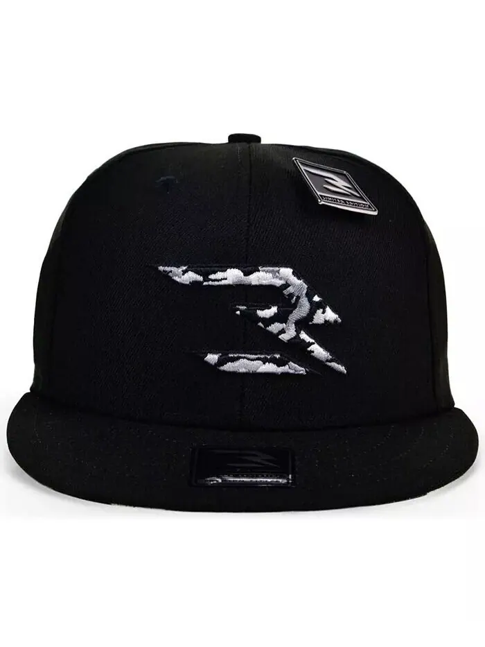 Мужская черная камуфляжная модная регулируемая шляпа Snapback Nike 3Brand By Russell Wilson — изображение 3 из 4, черный