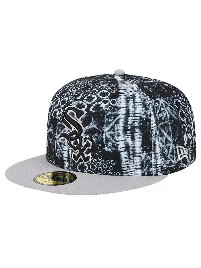 Мужская черная бейсболка Chicago White Sox Sands 59FIFTY Fitted Hat New Era — изображение 4 из 4