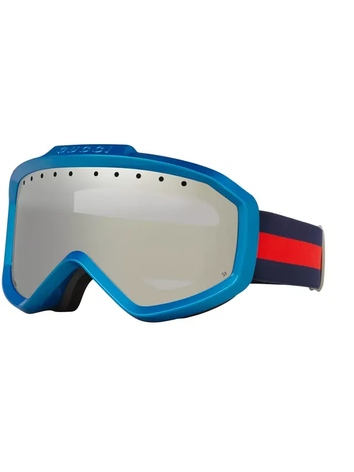 Унисекс большие солнцезащитные очки, GG1210S GC001928 Gucci — синий