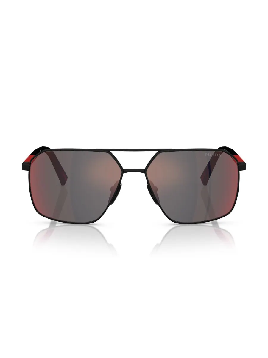 Мужские солнцезащитные очки PS A50S PRADA LINEA ROSSA — изображение 2 из 6, черный