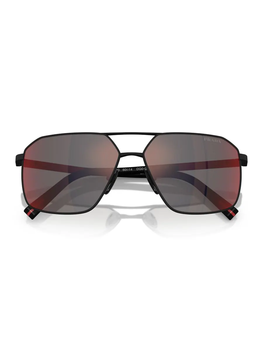 Мужские солнцезащитные очки PS A50S PRADA LINEA ROSSA — изображение 4 из 6, черный