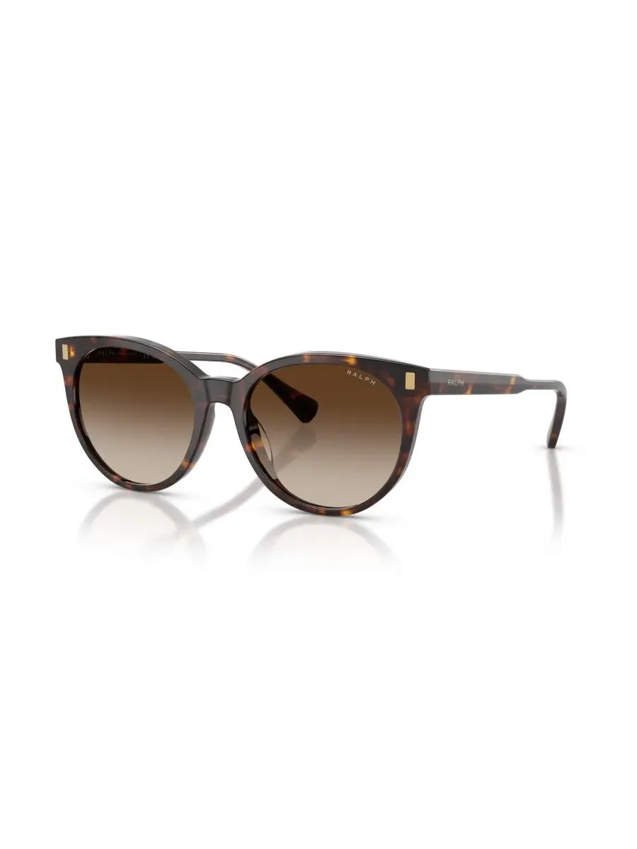 Женские круглые солнцезащитные очки, RA5331U Ralph by Ralph Lauren, shiny темно-havana — коричневый
