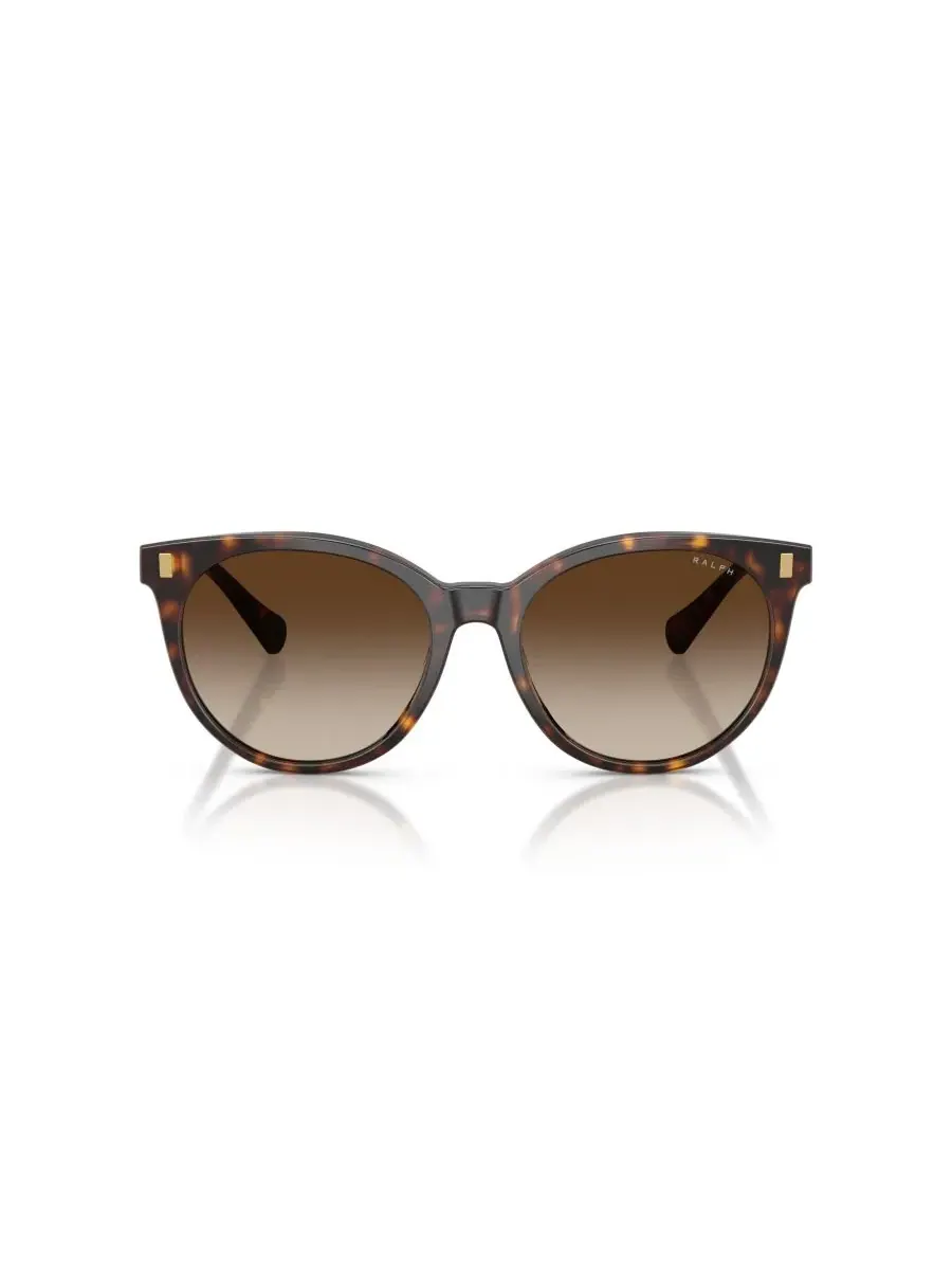 Женские круглые солнцезащитные очки, RA5331U Ralph by Ralph Lauren, shiny темно-havana — изображение 2 из 5, махагоновый