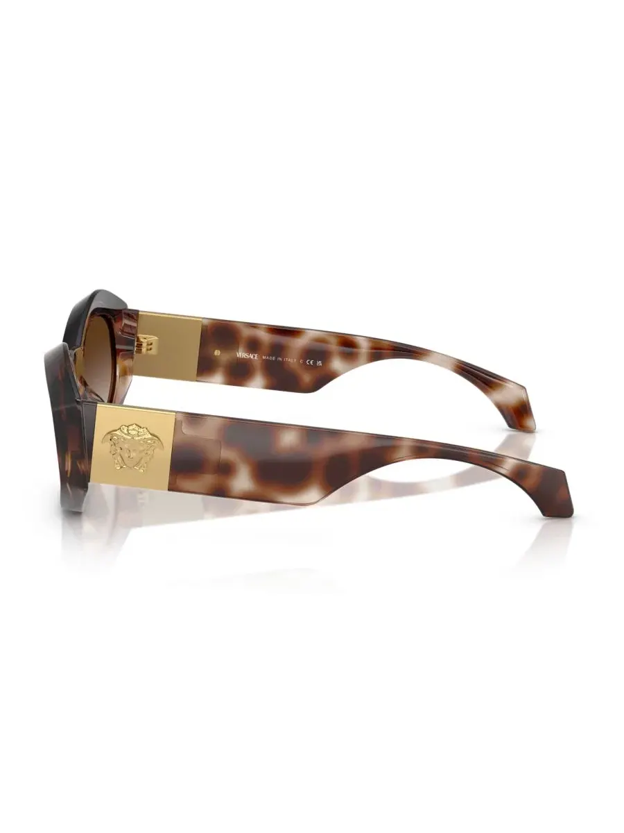 Женские солнцезащитные очки, Ve4466U Versace — изображение 4 из 6, коричневый