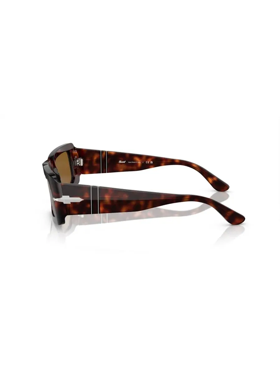 Солнцезащитные очки Francis унисекс, PO3332S Persol — изображение 3 из 6, коричневый