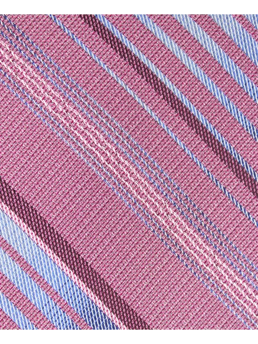 Мужской галстук в многополосную расцветку Van Heusen — изображение 4 из 4, розовый