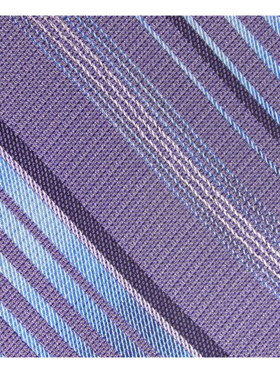 Мужской галстук в многополосную расцветку Van Heusen — изображение 4 из 4, фиолетовый