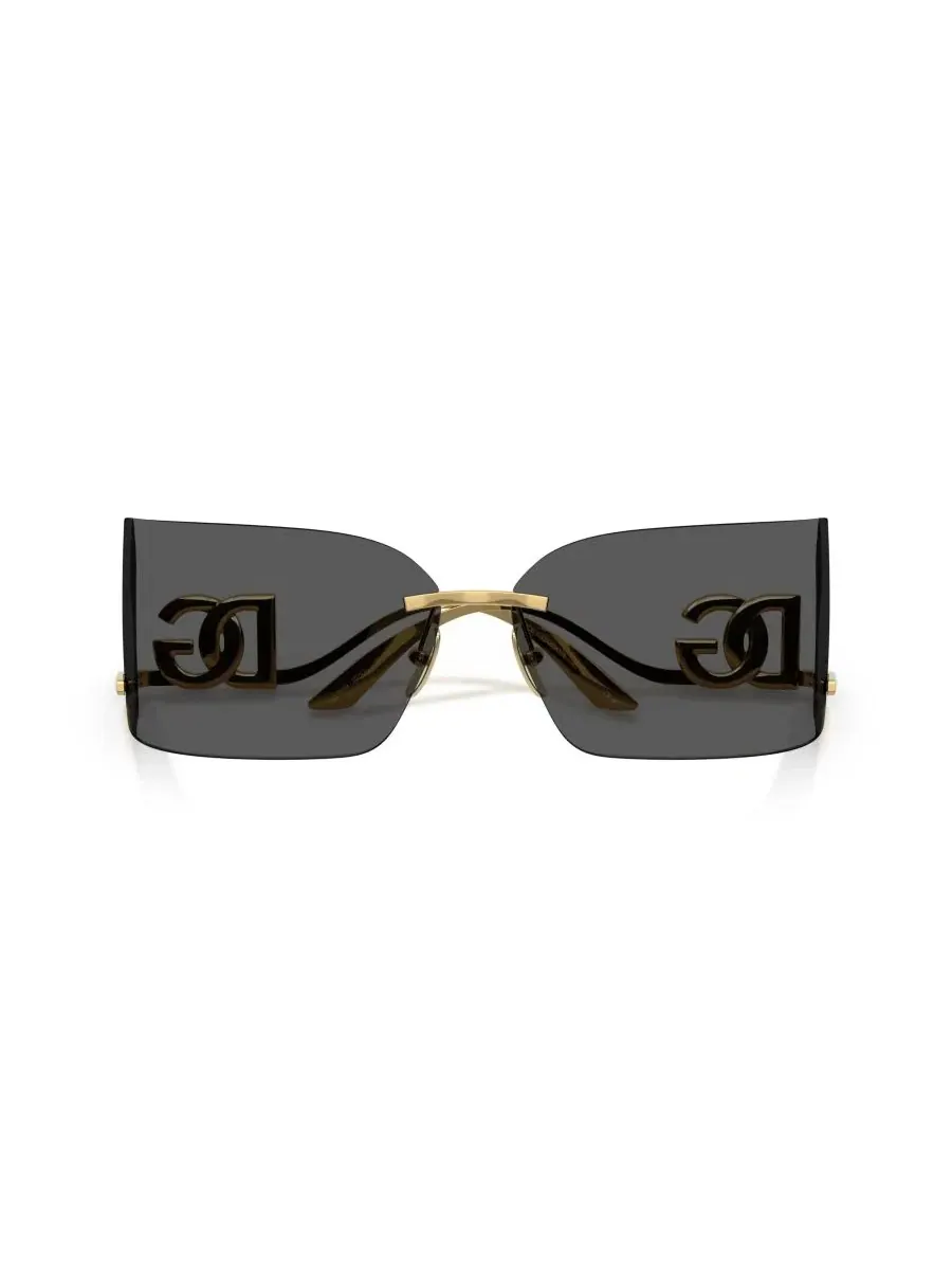 Женские прямоугольные солнцезащитные очки, DG2319 Dolce&Gabbana — изображение 5 из 6, золото