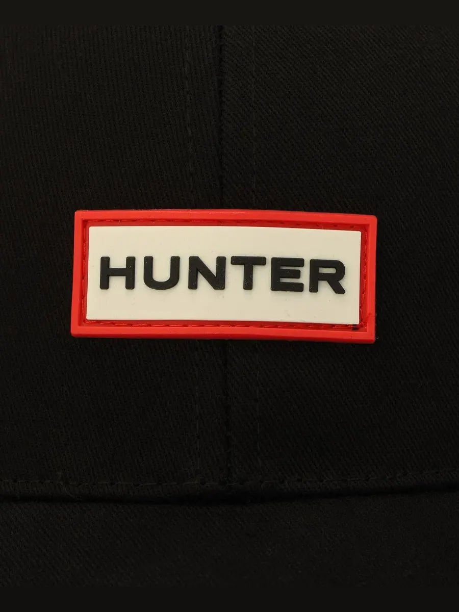 Кепка-бейсболка с логотипом Hunter — изображение 4 из 5, черный