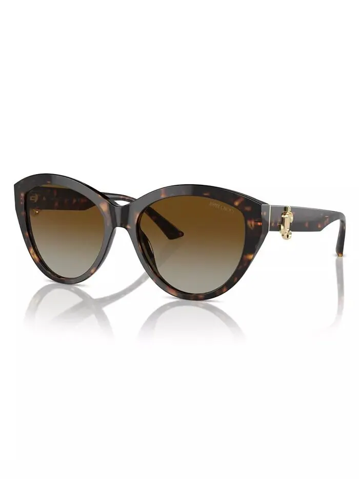 Женские поляризованные солнцезащитные очки, JC5007 Jimmy Choo — изображение 1 из 6, коричневый