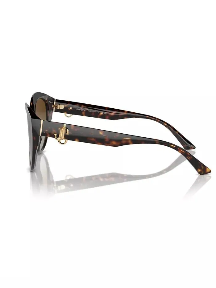 Женские поляризованные солнцезащитные очки, JC5007 Jimmy Choo — изображение 3 из 6, коричневый