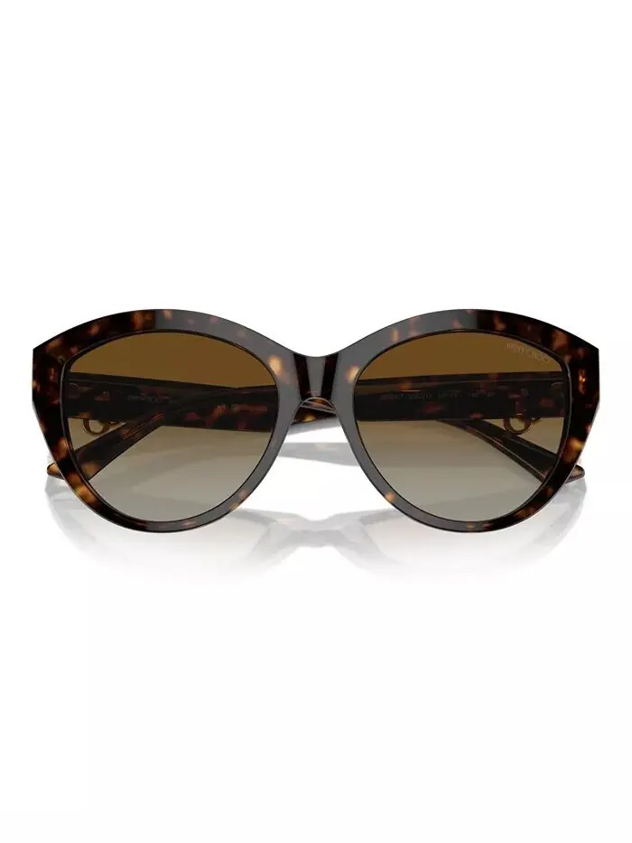 Женские поляризованные солнцезащитные очки, JC5007 Jimmy Choo — изображение 5 из 6, коричневый