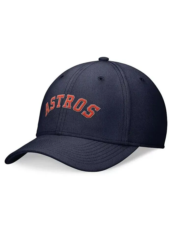Мужская темно-синяя кепка Houston Astros Evergreen Performance Flex Nike — изображение 1 из 4