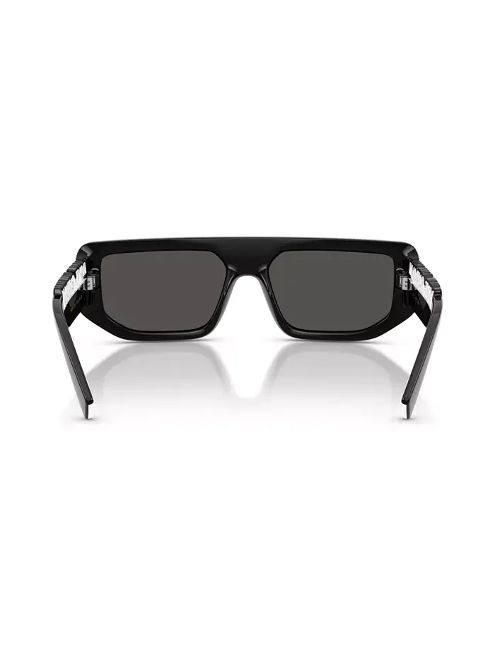 Унисекс прямоугольные солнцезащитные очки, DG6203 Dolce&Gabbana — изображение 4 из 8, черный