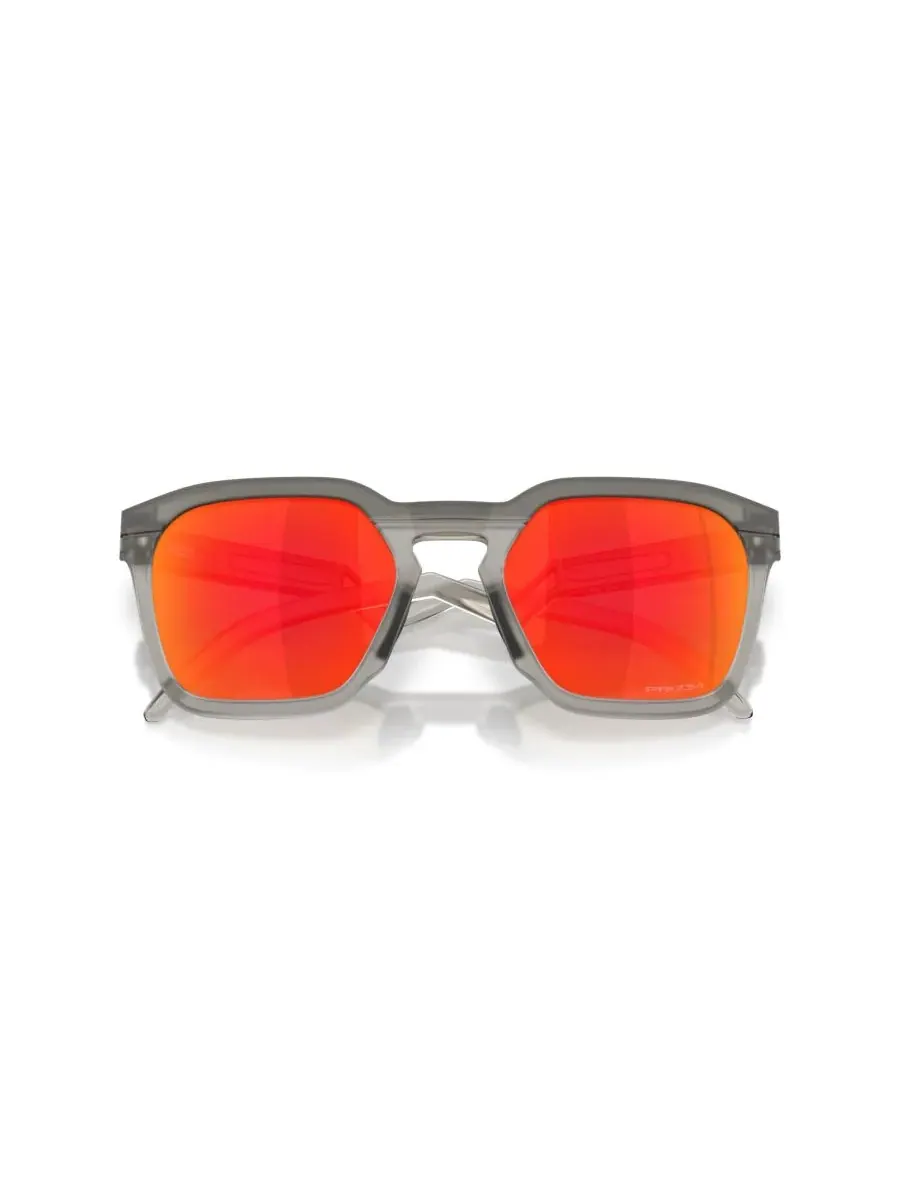 Солнцезащитные очки унисекс квадратной формы, HSTN SQ OO9533 Oakley — изображение 3 из 9, серый