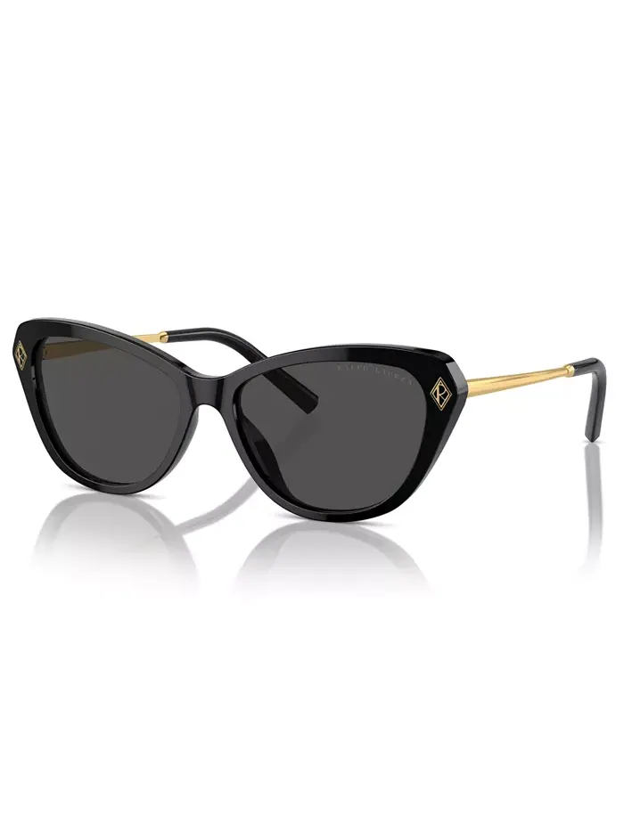 Женские солнцезащитные очки Ella Rl8224U Ralph Lauren — черный