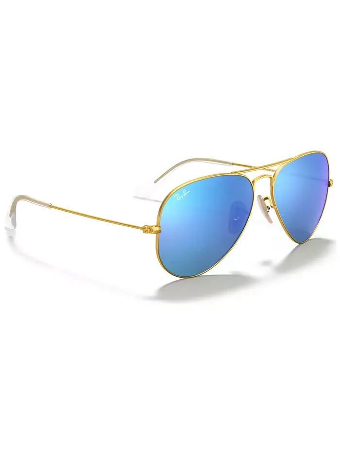 Солнцезащитные очки, RB3025 AVIATOR MIRROR Ray-Ban — изображение 4 из 6, синий
