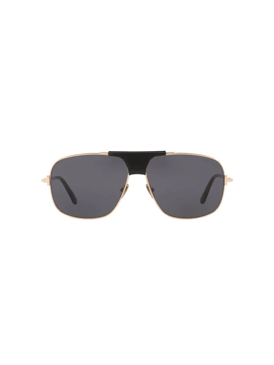 Мужские солнцезащитные очки, Tex TR001829 Tom Ford — изображение 2 из 5, золотистый