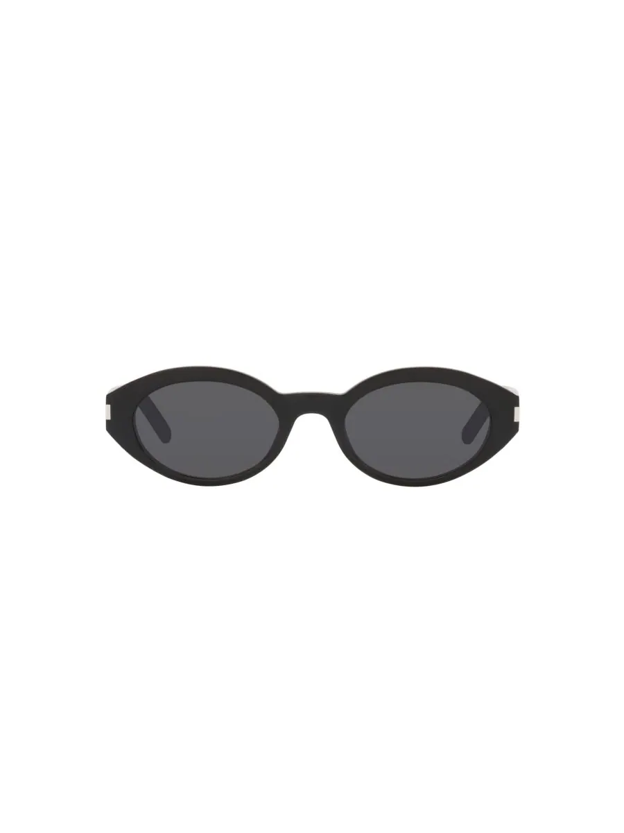 Женские солнцезащитные очки маленького размера, SL 567 YS000433 Saint Laurent — изображение 4 из 5, черный