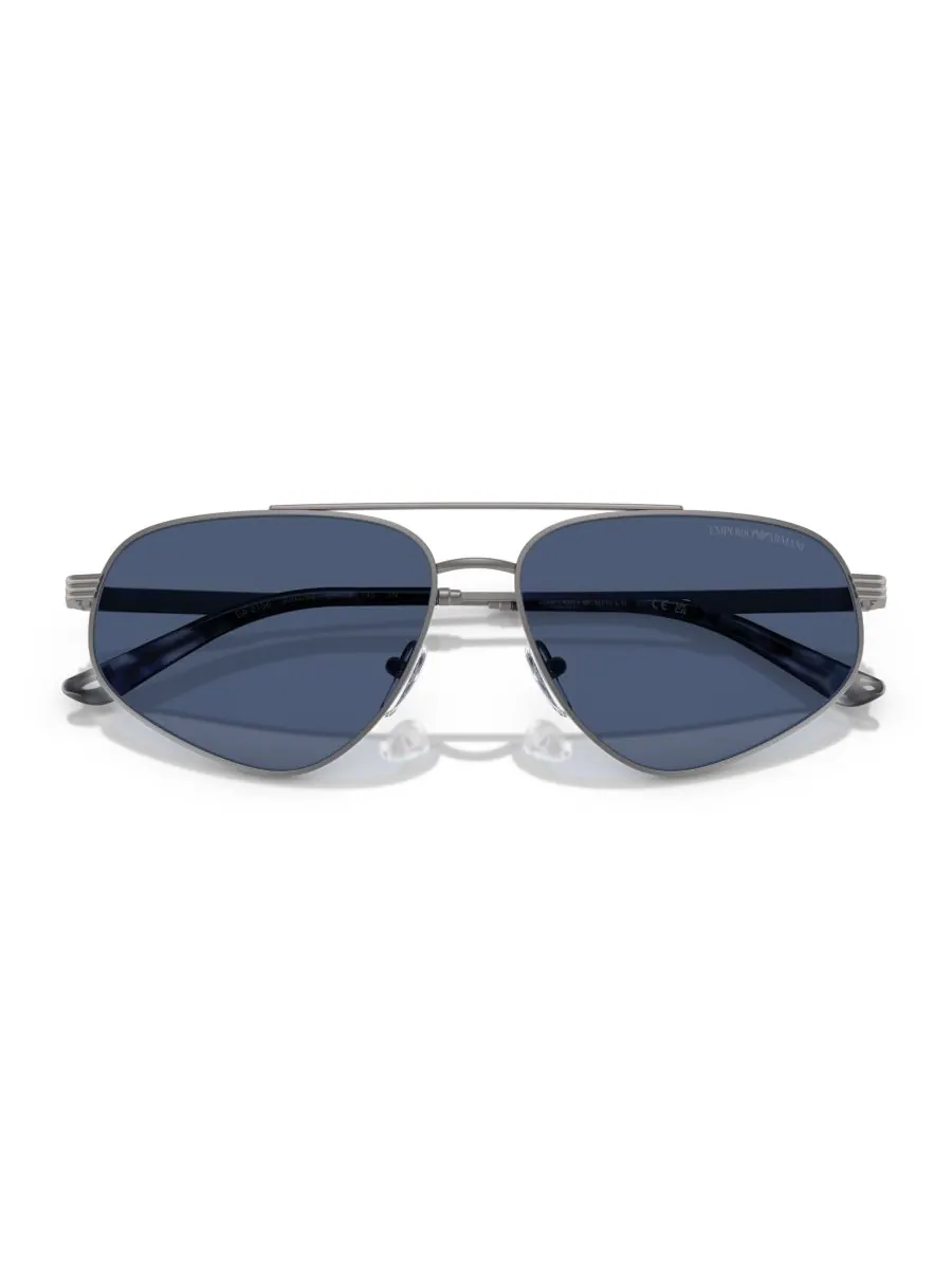 Мужские солнцезащитные очки Пилотер, EA2156 Emporio Armani — изображение 2 из 4, серый