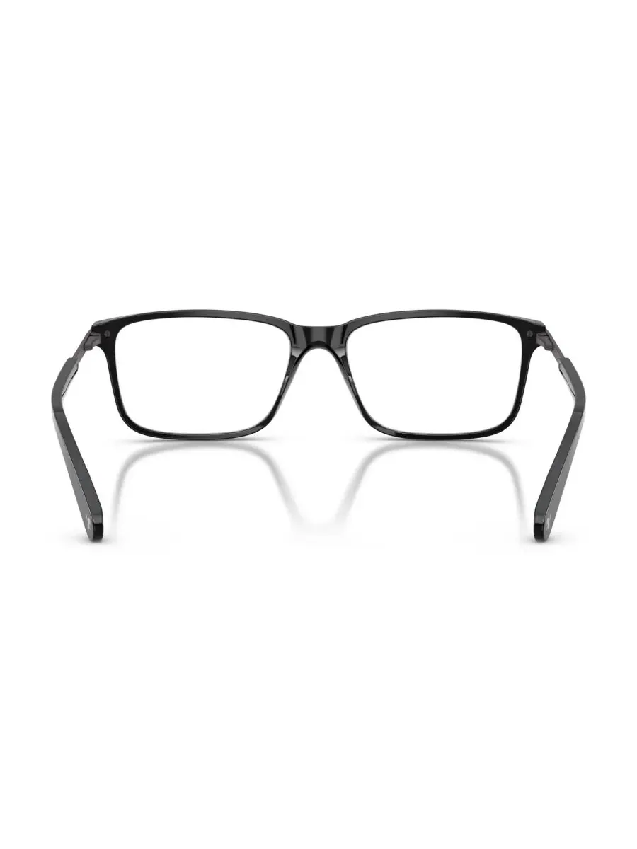 Мужские прямоугольные очки, BB2081U Brooks Brothers — изображение 2 из 5, черный