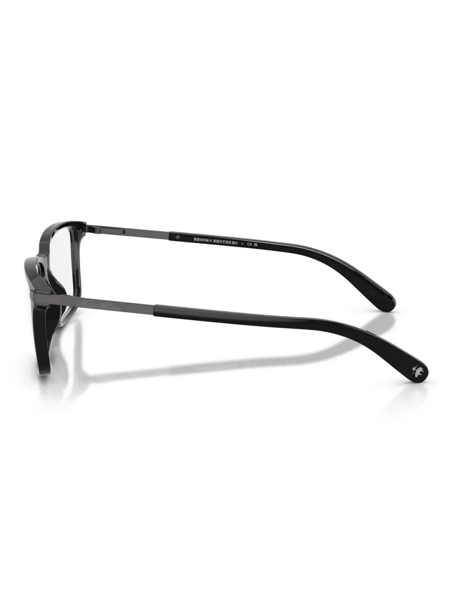 Мужские прямоугольные очки, BB2081U Brooks Brothers — изображение 3 из 5, черный