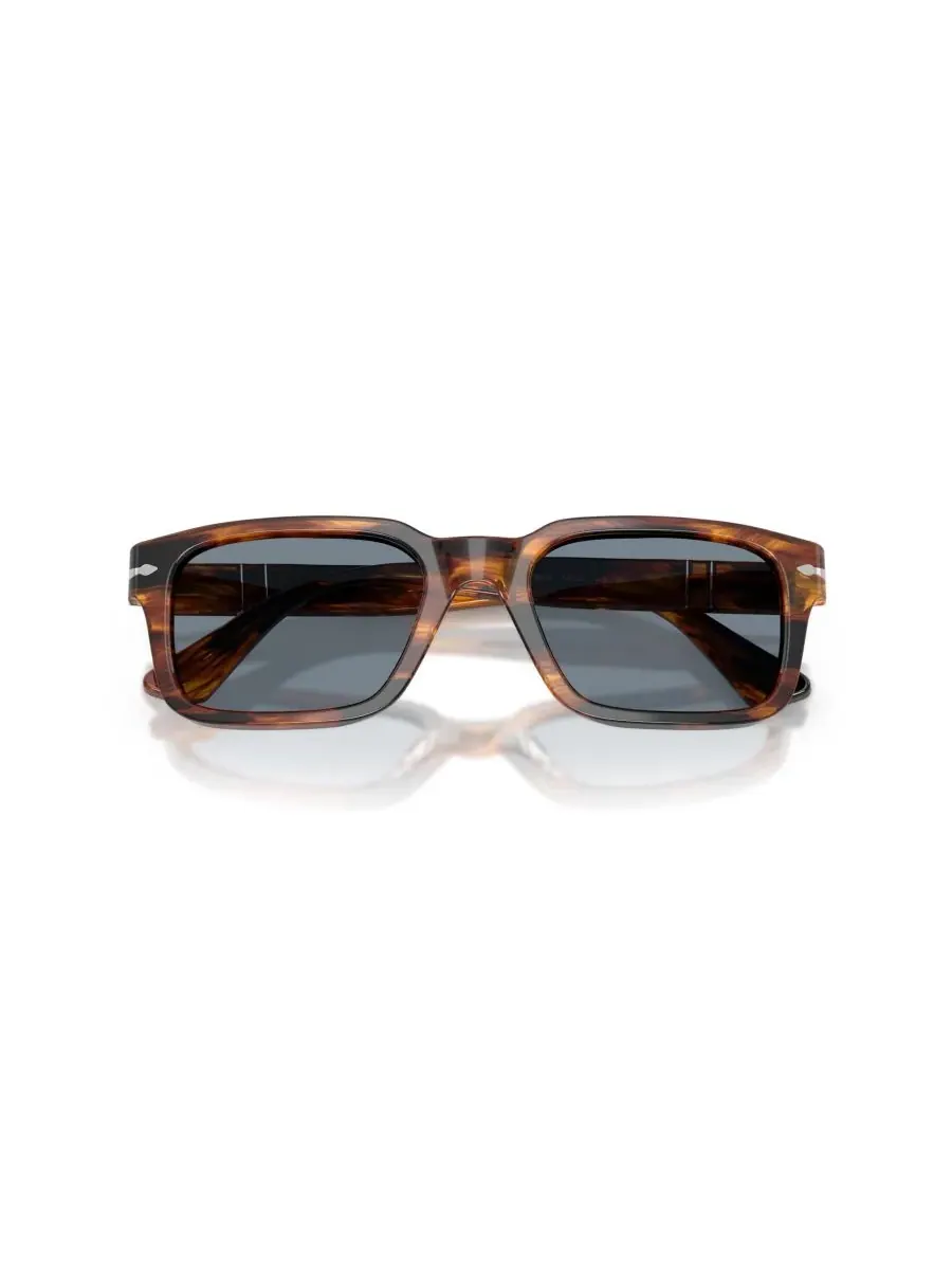 Мужские прямоугольные солнцезащитные очки, PO3272S Persol — изображение 5 из 7, коричневый
