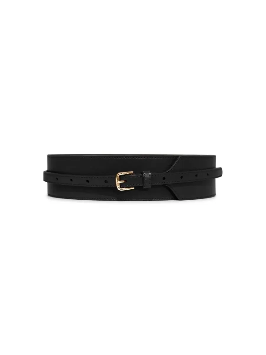 Широкий пояс Belle & Bloom Together Again Belt — изображение 1 из 4, черный
