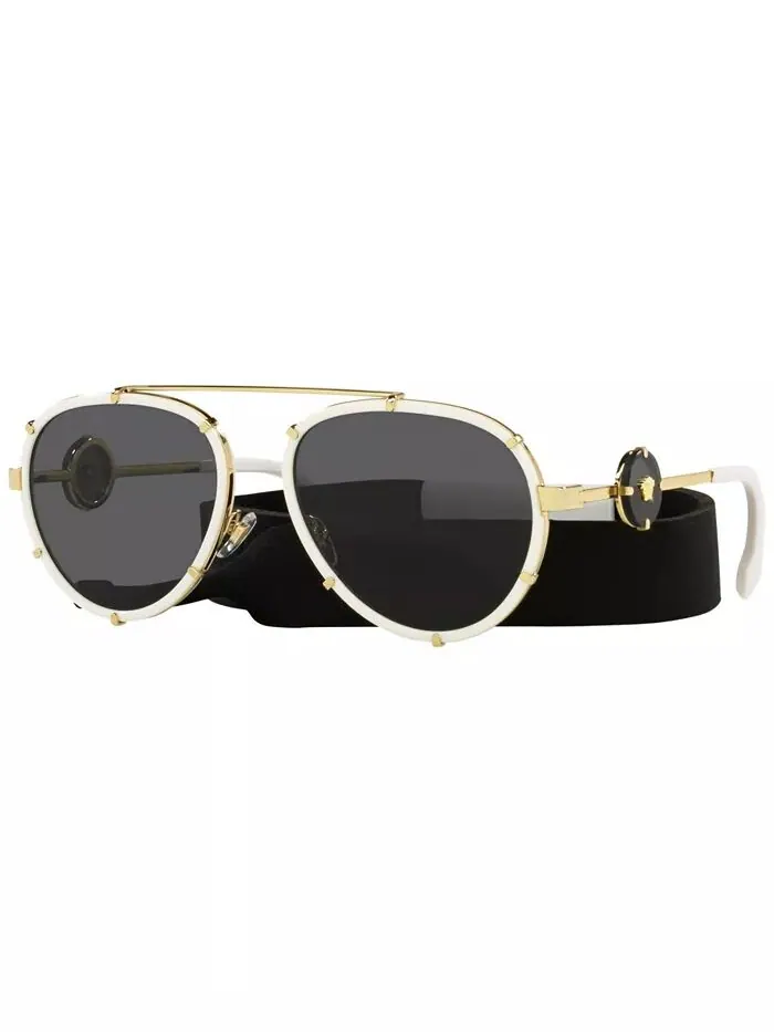 Женские солнцезащитные очки Versace — изображение 1 из 4, белый