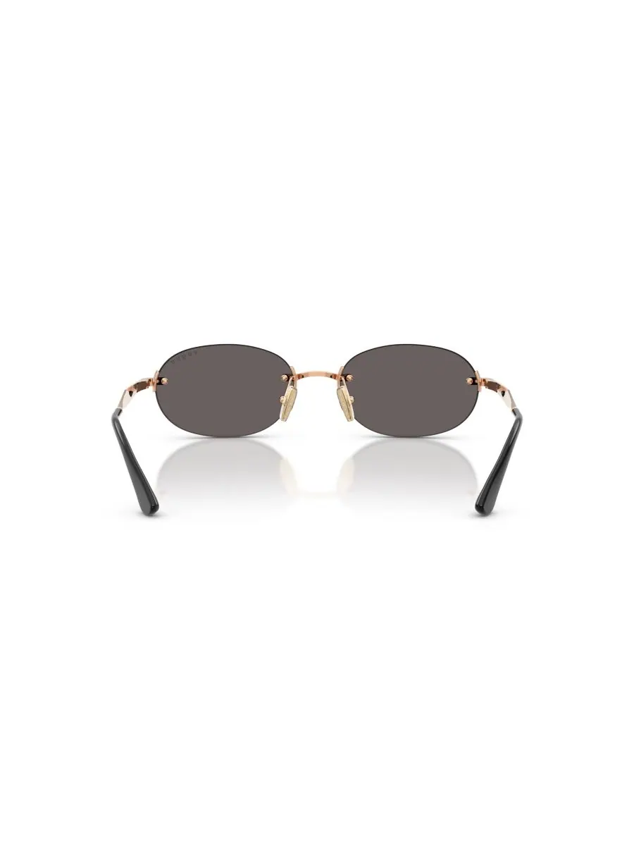 Женские овальные солнцезащитные очки, VO4342S Vogue Eyewear — изображение 4 из 7, розовый золотистый