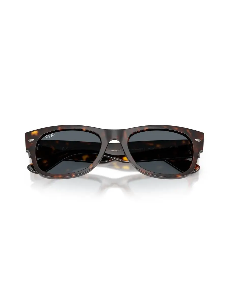 Солнцезащитные очки унисекс Mega Wayfarer, RB0832S Ray-Ban — изображение 4 из 6, коричневый
