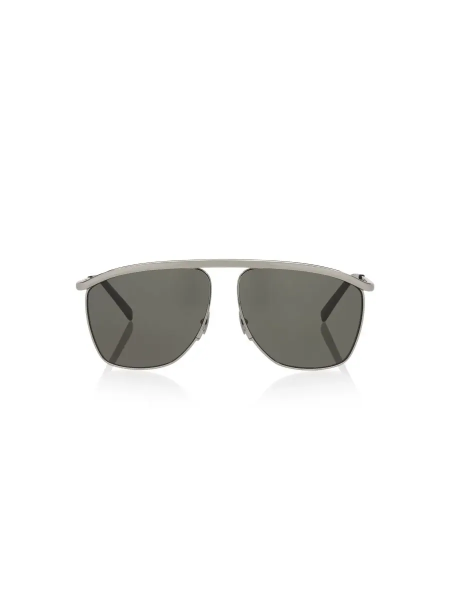 Женские солнцезащитные очки Victoire, YS000856 Saint Laurent — изображение 2 из 5, серебряный