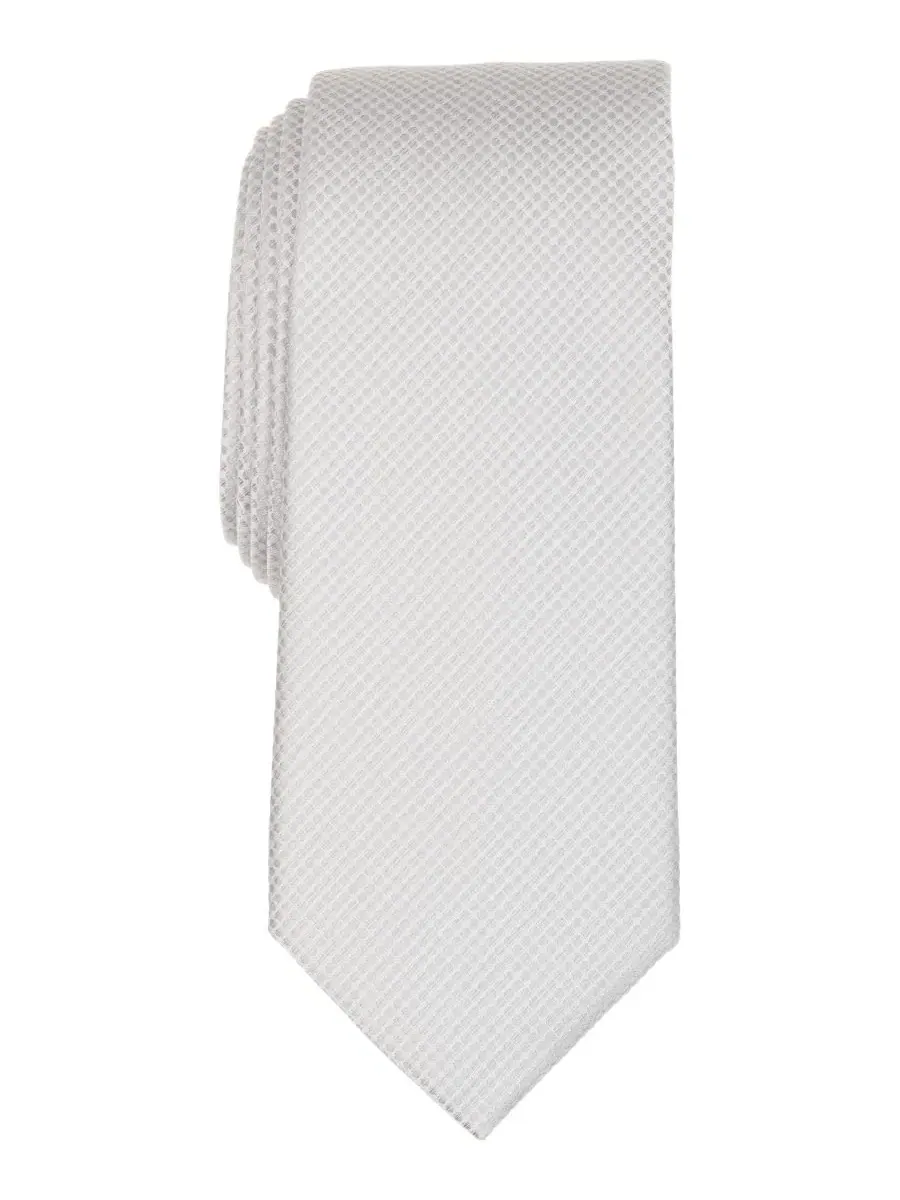 Мужской галстук Wolfe Slim Tie Alfani — изображение 1 из 3, серебряный